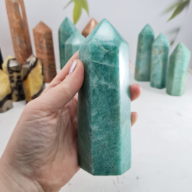 Amazonite - Point - no.4 - 14 cm