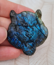 Tijger Labradoriet Carving - 4 cm - no.3