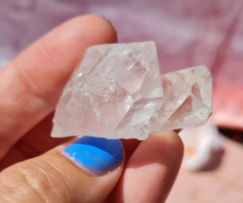 Bergkristal Edelsteen Cluster - Brazilië - Extra - no.19 - 4 cm