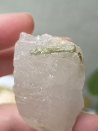 Groene Toermalijn - Verdeliet in kwarts - Diverse Soorten