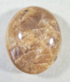 Maansteen Donker Microklien Handsteen no.2 - 6 cm