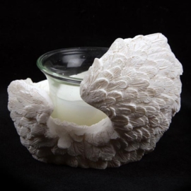 Theelichthouder - Sfeerlicht - Engelen Vleugels - 12 cm