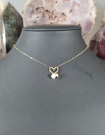 Ketting I Love it - Roestvrij Staal Goudkleur