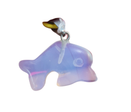 Dolfijn - Edelsteen Hanger - in diverse soorten