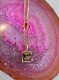 Ketting Mermaid Vibes - Quotes to live by - goudkleur