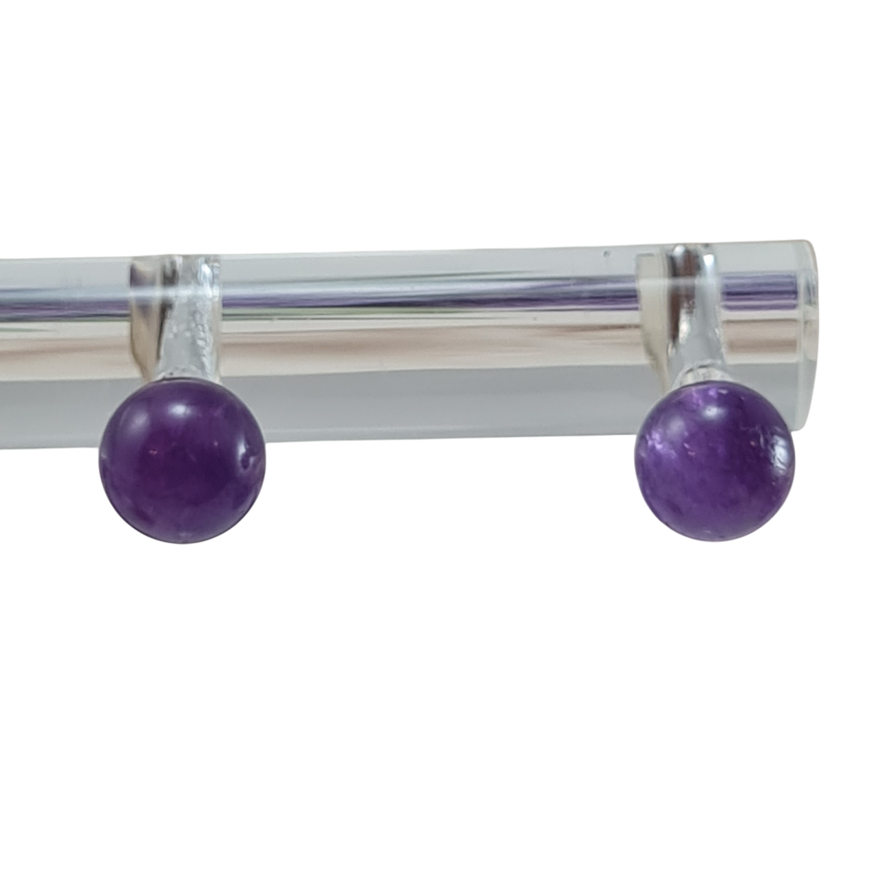 Oorstekers - Amethist - Oorbellen - 925 Zilver