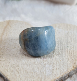 Aquamarijn - trommelsteen - no.9 - 2,4 cm