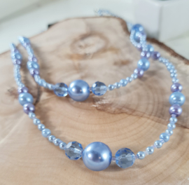 Ketting - blauw gelaagd