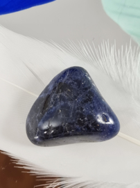 Sodaliet - Trommelsteen - L - no.6 - 3,2cm