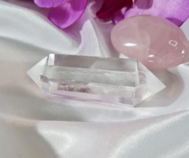 Bergkristal - Dubbeleinder - no.2 - 7 cm