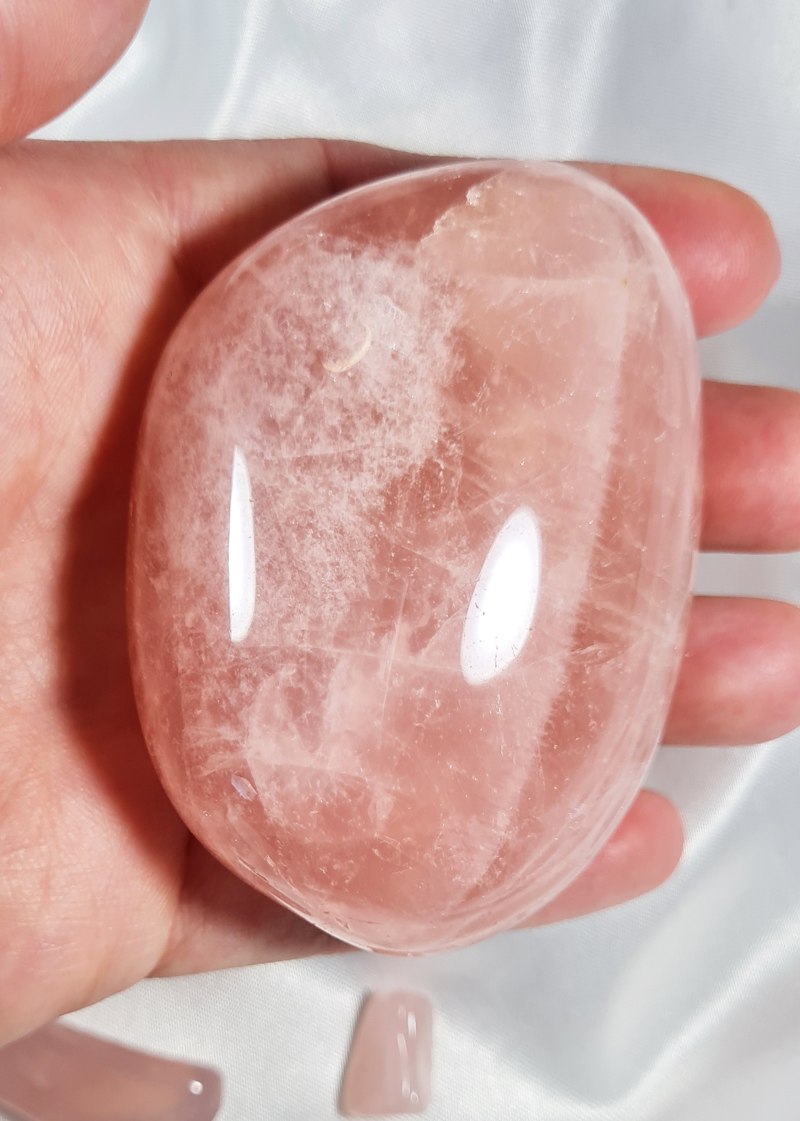 Rozenkwarts A+ 7 cm Jumbosteen Zuid - Afrika no.13