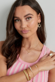 Ketting I Love it - Roestvrij Staal Goudkleur