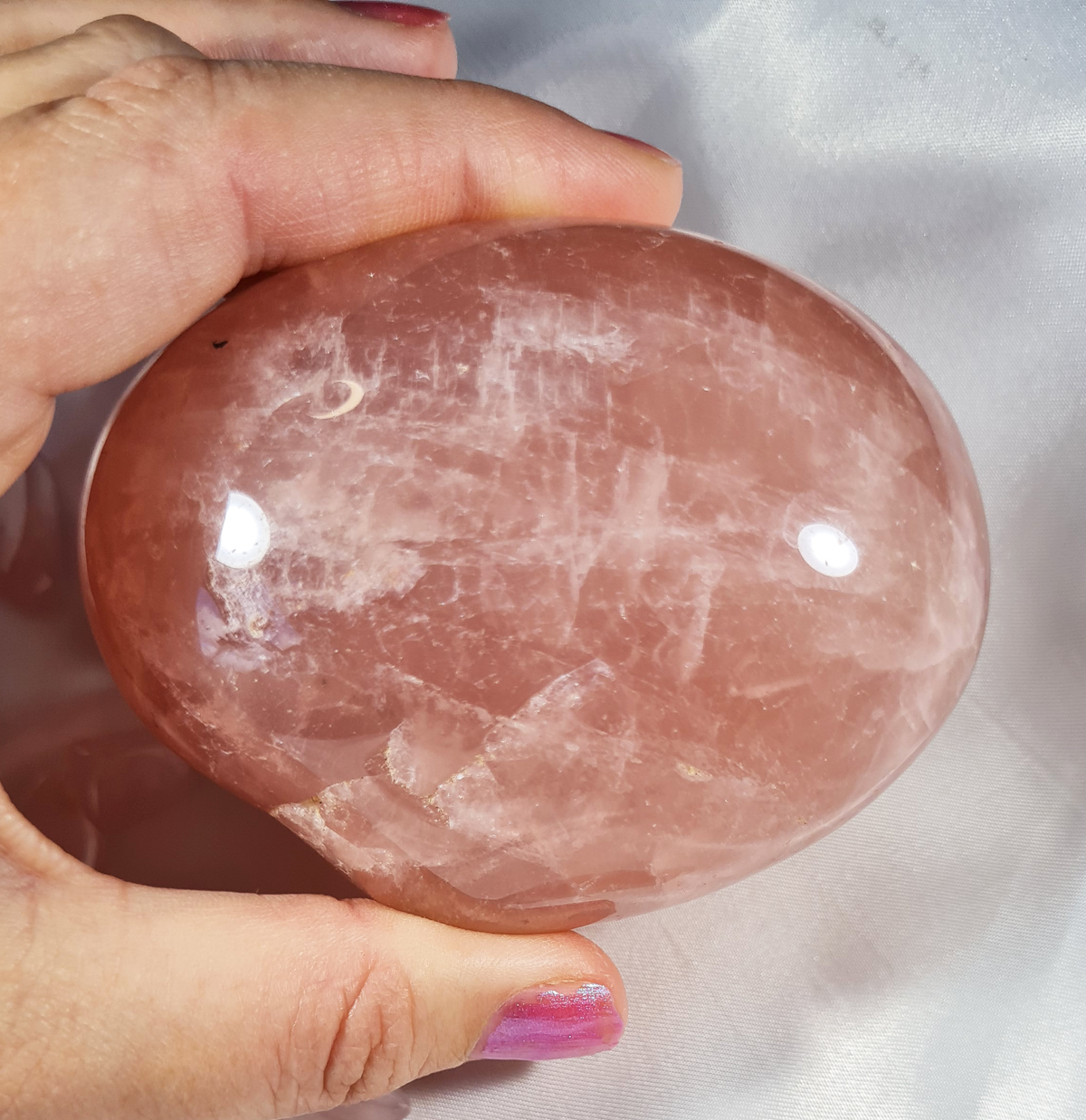 Rozenkwarts A+ 8,5 cm Jumbosteen Zuid - Afrika no.2