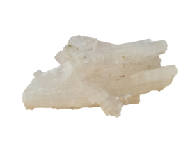 Scolesiet - 5 cm - Wit - India - no.32 Edelsteen Cluster