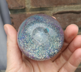 Orgonite Bol - Rozenkwarts - 6 cm