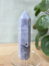 Chalcedoon Paars Edelsteen Punt - diverse soorten