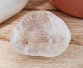 Bergkristal - Trommelsteen - no.8 - 3,5 cm