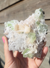 Stilbiet - Apofylliet met Scolesiet