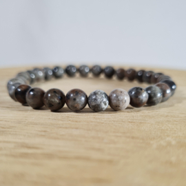 Edelsteen Armband Syeniet - Yooperlite Kogelarmband 6 mm
