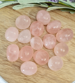 Rozenkwarts - Ronde Trommelsteen - Ster