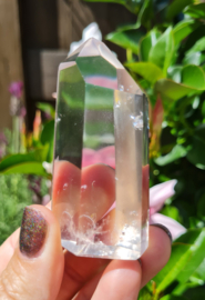 Bergkristal - Gepolijste punt - No.01 - Madagaskar - 7cm