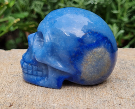 Schedel / Skull - Blauwe Kwarts - No.5
