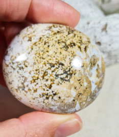 Oceaan Jaspis Handsteen no.6 Edelsteen