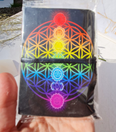 Notitieboekje Chakra's - Flower of life - 10cm