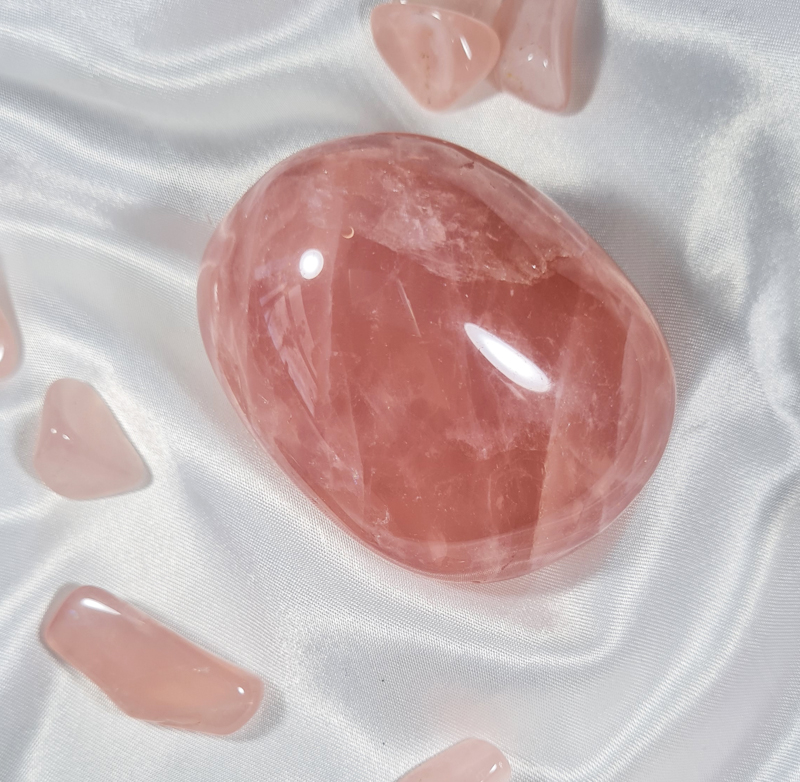 Rozenkwarts 6 cm A+ Jumbosteen Zuid - Afrika no.20