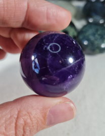 Amethist Edelsteen Bol AA 3 cm no.11