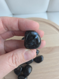 Larvikiet Trommelsteen