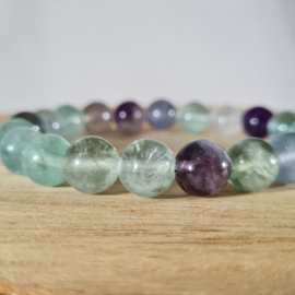 Edelsteen Armband Fluoriet - 10 mm