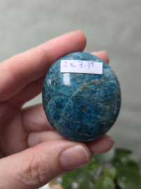 Apatiet Blauw Handsteen - Inspiratie & Focus no.2-4