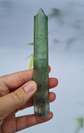 Fluoriet - Punt - Groen - No.1 - 13 cm