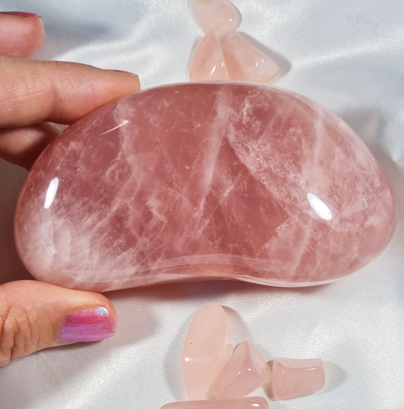 Rozenkwarts A+ 10 cm Jumbosteen Zuid - Afrika no.5