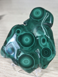 Malachiet Edelsteen Sculptuur 9 cm