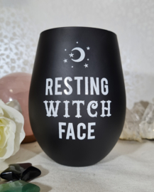Wijnglas Drinkglas Resting Witch Face