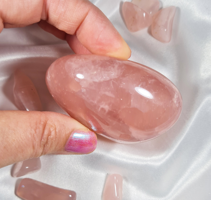 Rozenkwarts A+ 6 cm Jumbosteen Zuid - Afrika no.14