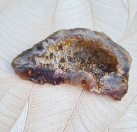Agaat Geode Druzy Brazilië no.6 - 7,5 cm