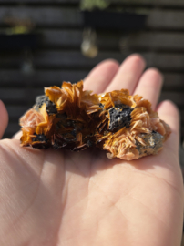 Bariet met Cerussiet Edelsteen Cluster - 5cm - Marokko