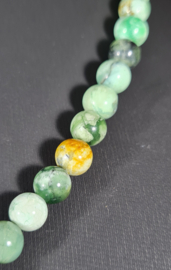 Edelsteen Ketting Varisciet ronde kralen 6 mm - 45 cm