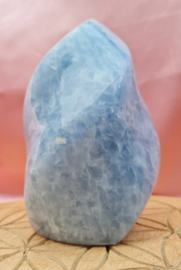 Blue Calcite - Flame - no.1 -12cm