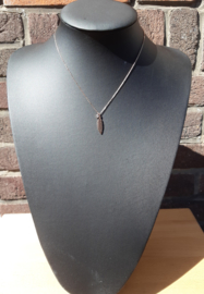 Ketting Veer - RVS - Rose - 45cm