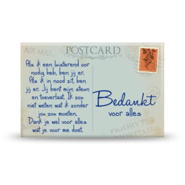 Magneet - Bedankt voor alles