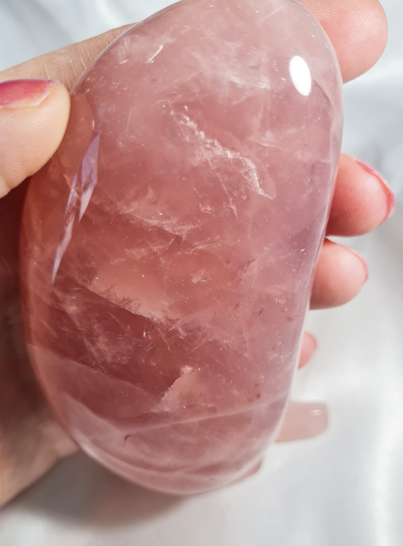 Rozenkwarts A+ 10 cm Jumbosteen Zuid - Afrika no.5