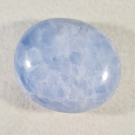 Blauwe Calciet Handsteen no.1 - 6 cm