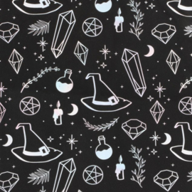 Tas Crystal Witch polycotton