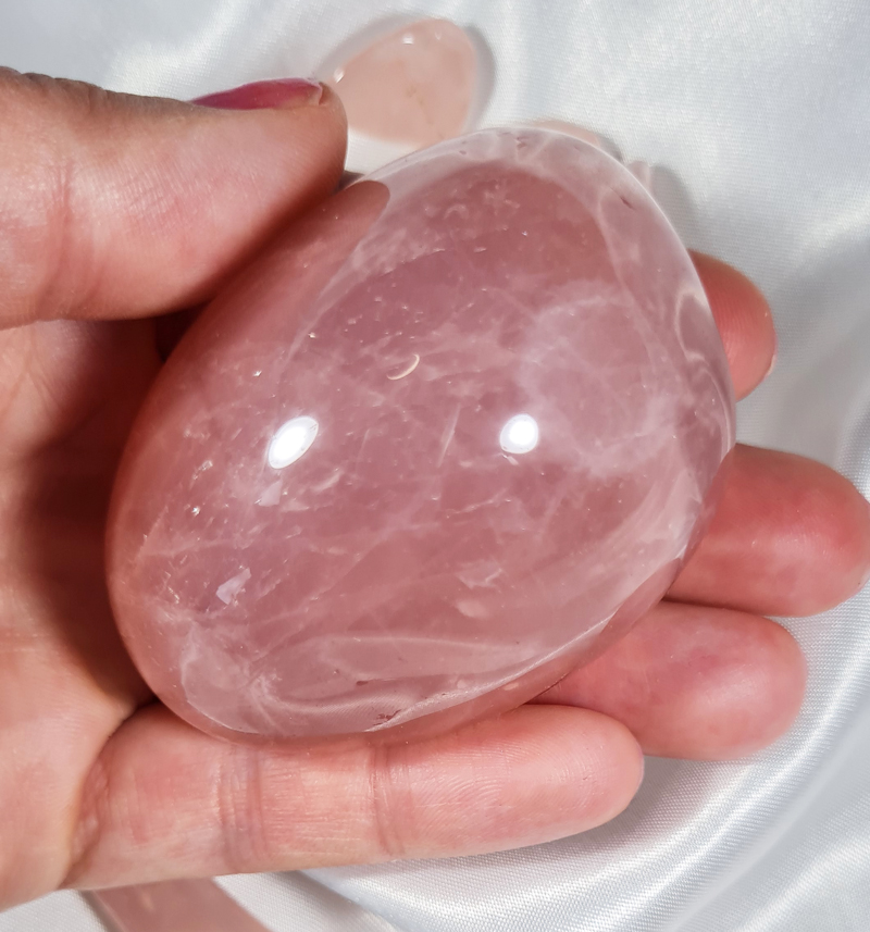 Rozenkwarts 6 cm A+ Jumbosteen Zuid - Afrika no.21