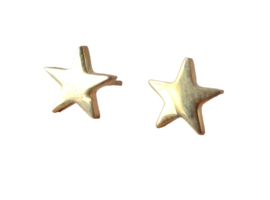 Oorbellen - Studs - sterretjes - RVS - goudkleur