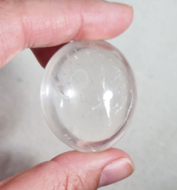 Bergkristal Handsteen no.08 - 4 cm